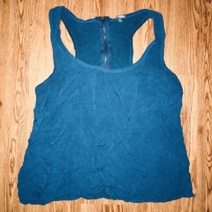 Blue tank top